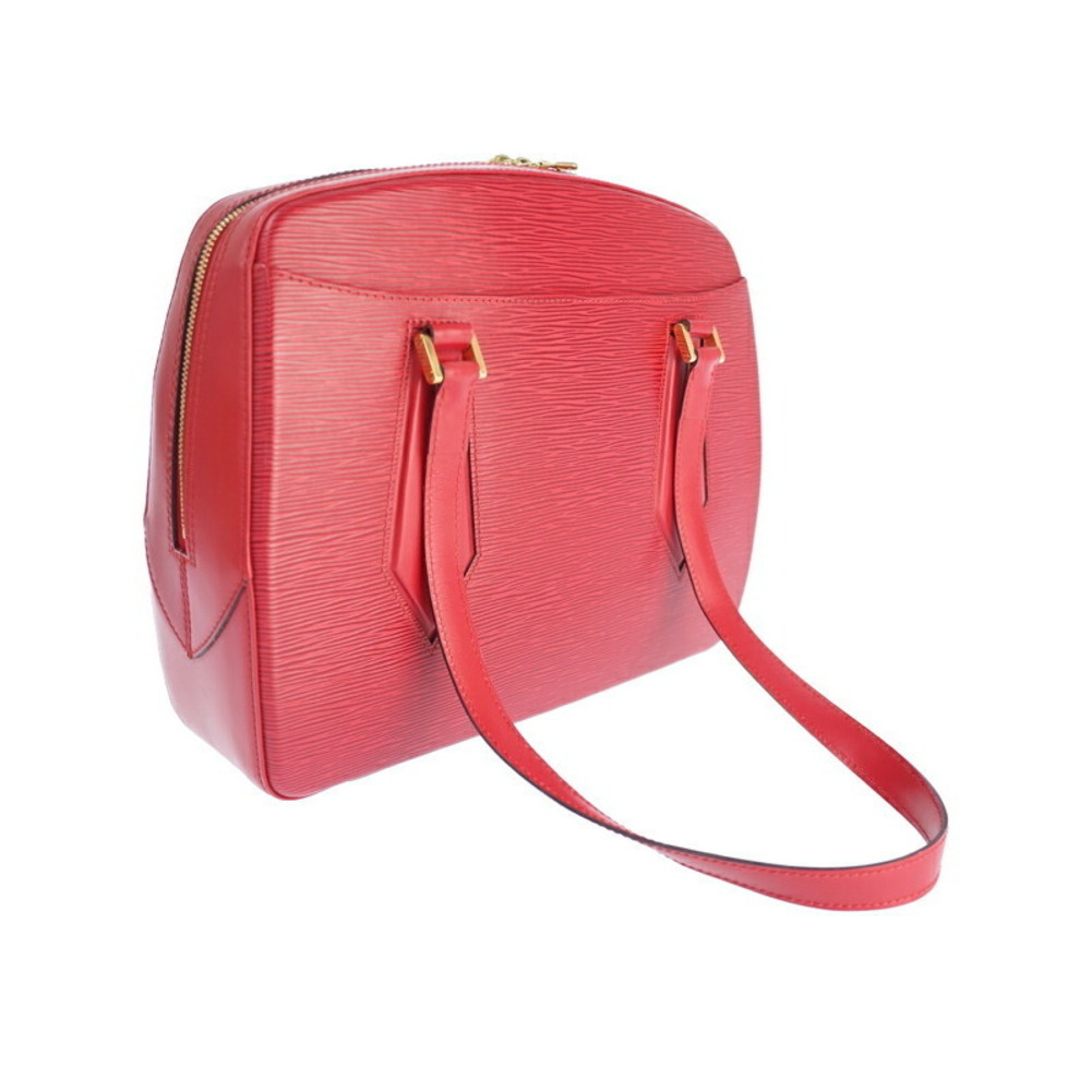 Louis Vuitton Red Bag Shoulder Epi Voltaire
